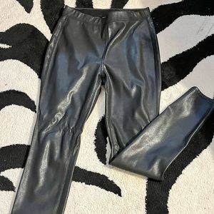 Skin tight pleather pants from Blank NYC.